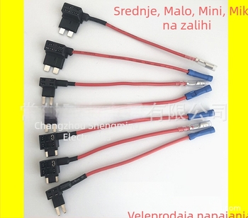 Držač osigurača za automobil, univerzalne veličine: velike, srednje, male