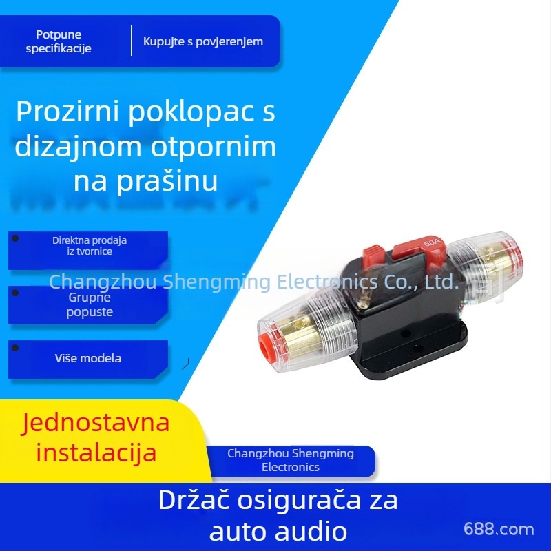 Držač osigurača za automobilski audio sustav