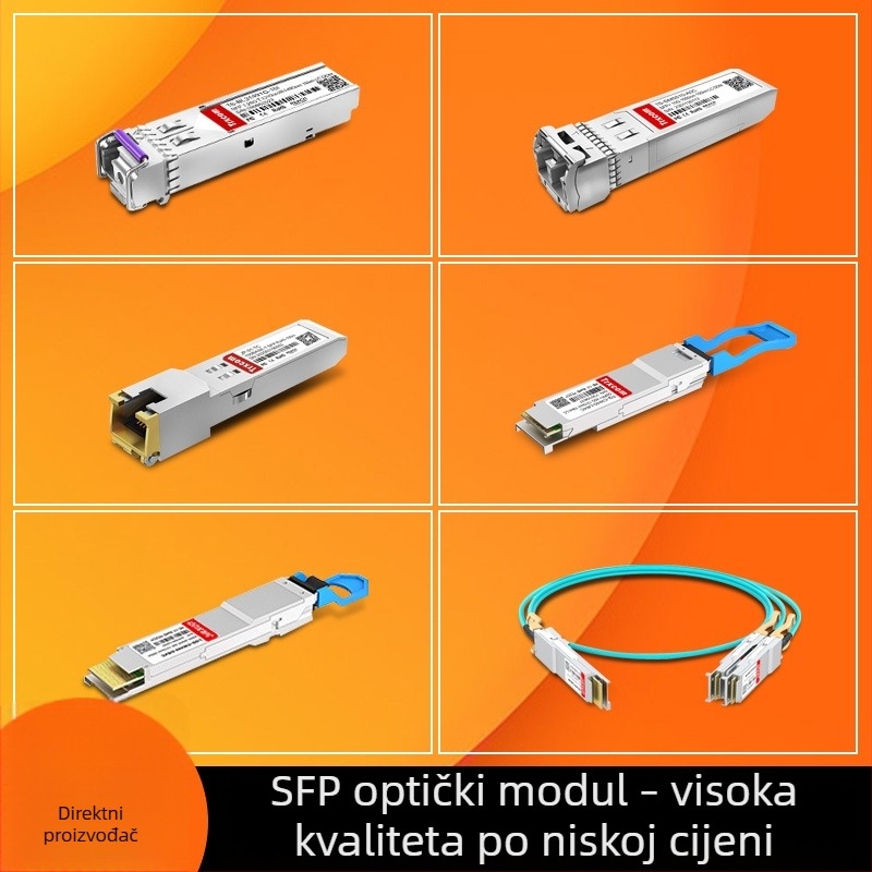 1.25G SFP optički modul, LC sučelje, 20 km, univerzalna kompatibilnost