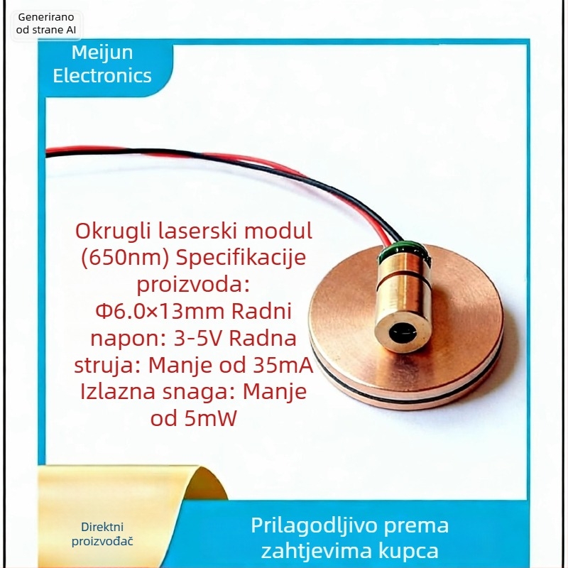 Industrijski laserski moduli, crveni, zeleni i plavi moduli svjetla, razvoj i prilagođavanje laserskih proizvoda