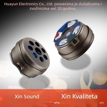 Skup dinamičkih DIY dodataka za slušalice od 10 mm, dizajn komore s punim rasponom, bez propuštanja, Bluetooth zvučnik za slušalice