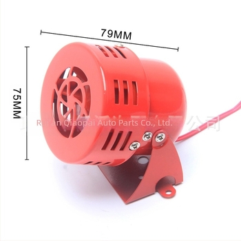 12V/24V automobilni klaxon s buzzerom, za motocikl, metalna membrana, 115dB, 8Ω, model 325699, QIAOPAI
