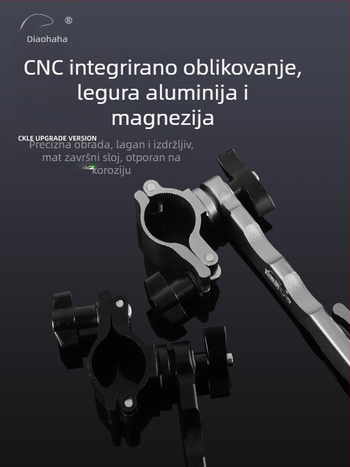 Prošireni držač kišobrana za ribarsku stolicu, aluminijsko-magnezijska legura, europski stil dizajna viteškog kočija, dodaci za držač kišobrana