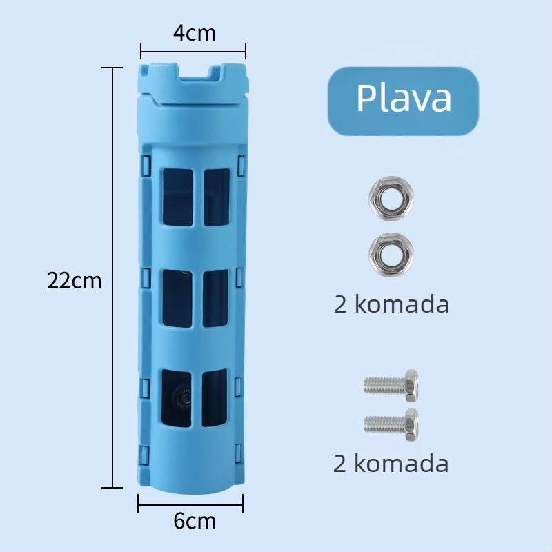 Uređaj za umetanje štapova u kutije za mamce i kante