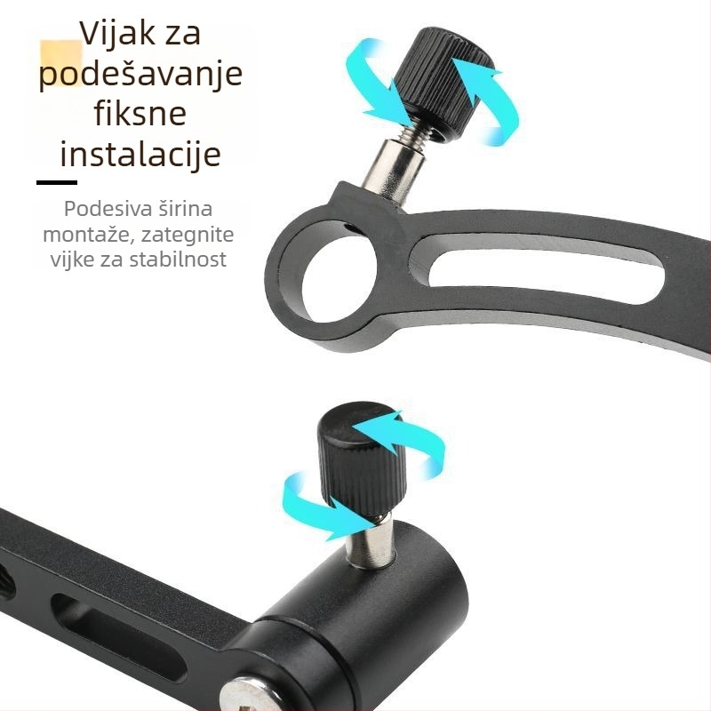Univerzalni držač zdjel za mamac za kutiju za ribolov i stolicu, zdjela za mamac, mamac preko mosta, produžni pribor