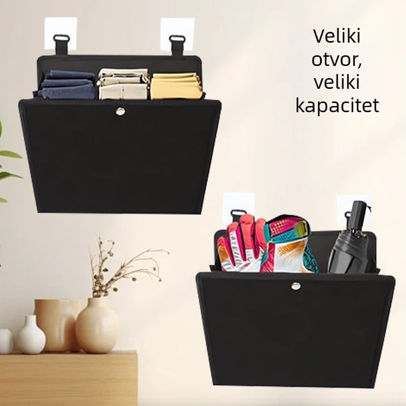 Organizator za vrata od netkane tkanine – držač za cipele i sitnice, zidno postavljanje