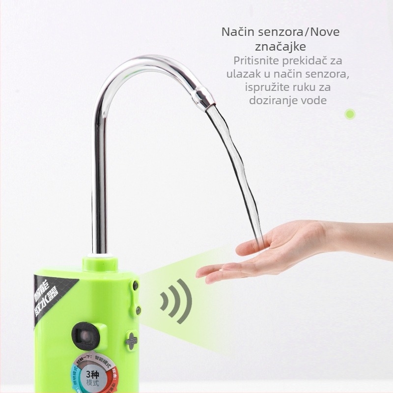 Inteligentni senzor za izvlačenje vode za ribolov i električna pumpa, za vanjsku upotrebu, usisna pumpa vode s aeratorom za kutiju za ribolov, uređaj za pranje ruku, ribolovni pribor