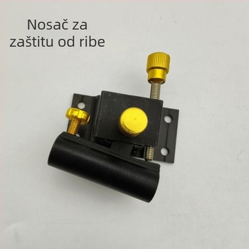 Trokomponentna aluminijska kutija za ribolov, set s ladicom za mamce, zaštitom za ribe i nosačem