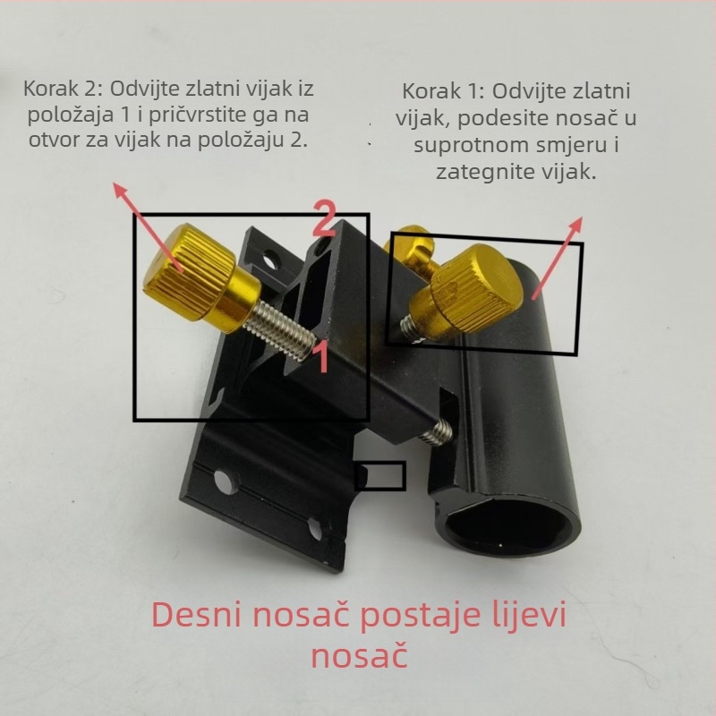 Trokomponentna aluminijska kutija za ribolov, set s ladicom za mamce, zaštitom za ribe i nosačem