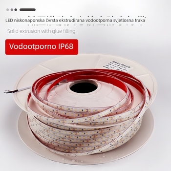 24V vodootporna LED traka – izuzetno svijetla za vanjsku i podvodnu upotrebu, pogodna za gradilišta, tuneli i podrume