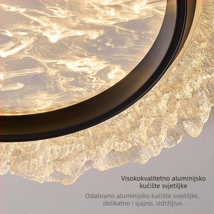 Tavanska svjetiljka s kompletnim spektrom zaštite očiju, dizajn oblaka, luksuzan moderni minimalistički stil za glavnu spavaću sobu