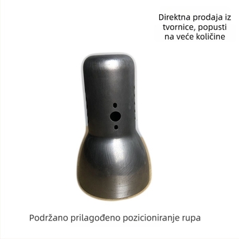 Željezni abažur za stolnu lampu, LED abažur, metalni abažur izrađen dubokim vučenjem i tlakom, Ø80 mm