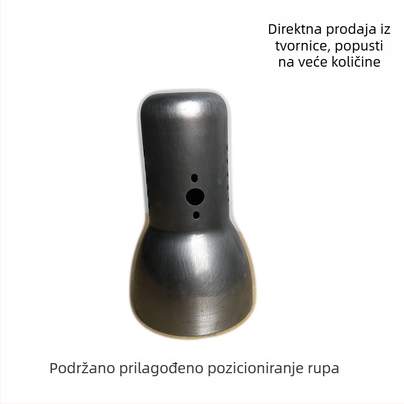 Željezni abažur za stolnu lampu, LED abažur, metalni abažur izrađen dubokim vučenjem i tlakom, Ø80 mm
