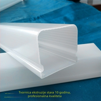 LED dnevne cijevi T5/T8/T10 dvobojna PC cijev s plastičnim sjenilom