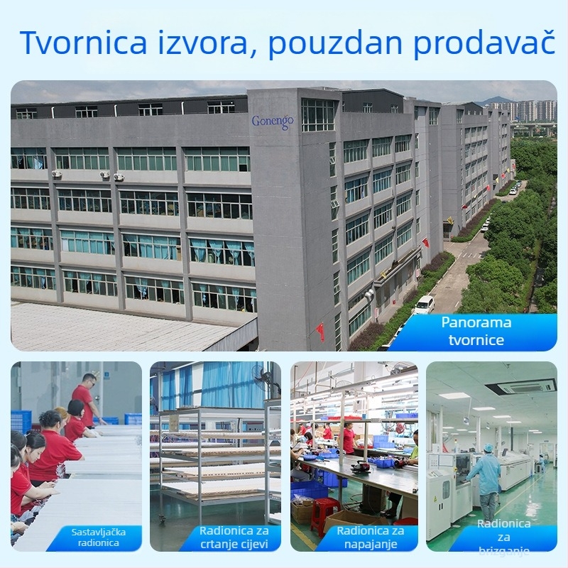LED T5 šesterokutna integrirana svjetiljka za DIY sklapanje, bijela svjetlost, komercijalna upotreba