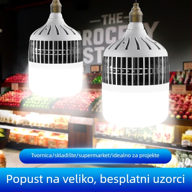 LED žarulja s navojem E27, Visoke snage, Štednja energije, Vrlo svijetlo rasvjetno tijelo za dom i radionicu