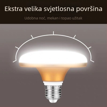 LED UFO žarulja, E27, vodootporna, visoke snage, štedna globus svjetiljka za noćna tržišta