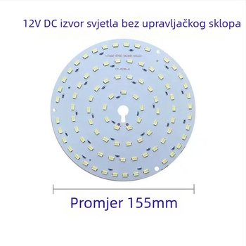 Bez upravljača 12V ploča izvora svjetla, LED žarulja, baterijski retrofit za noćni sajam