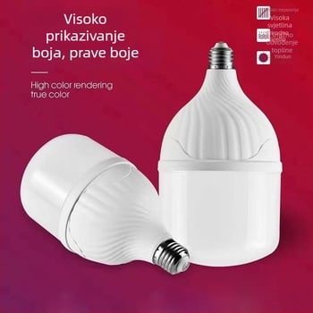 Yinton LED žarulja, vrlo svijetla, E27 navoj, kućno osvjetljenje, visoka snaga, štednja energije
