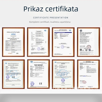 6-metarska solarna ulična svjetiljka za vanjsko dvorište, LED IP65, 50W