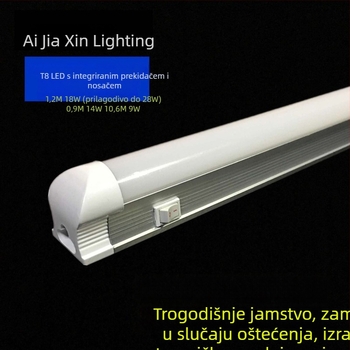 LED T8 integrirana cijevna lampica sa prekidačem, stolna svjetiljka za studentski dom