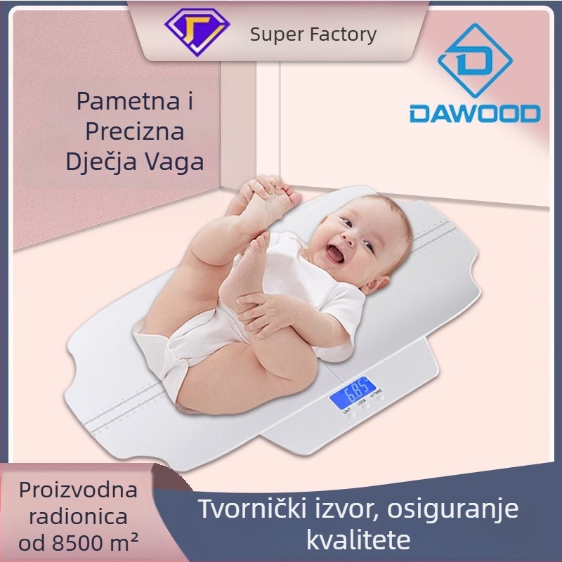 Odvojiva dječja vaga za kućnu upotrebu – vaga za mjerenje težine djeteta i tijela