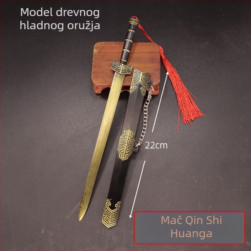 22 cm Tai-A mač Qin Shihuang – kolekcionarsko izdanje, metalni model oružja