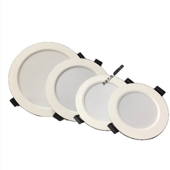 Qianjue UFO LED downlight — potpuno bijela, ultra-tanka kružna ravna ploča, cijeli spektar