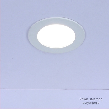 LED ugrađeni downlight s antifog zaštitom, stropno svjetlo, veličine 2.5–8 inča