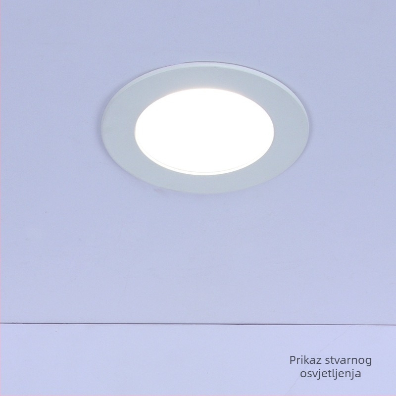 LED ugrađeni downlight s antifog zaštitom, stropno svjetlo, veličine 2.5–8 inča