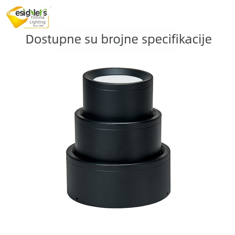 LED COB površinski montirani downlight, okrugli stropni spot za dnevnu sobu, izložbenu dvoranu i hotel