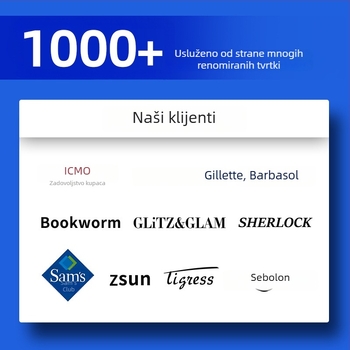 Prilagodljiva prozirna PVC kutija za pakiranje naočala