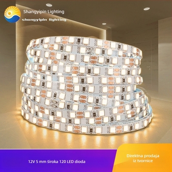 12V fleksibilni neon LED traka 2835 za vitrine i ogledala