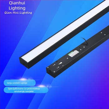LED linearna viseća svjetiljka za ured i unutarnje komercijalno osvjetljenje