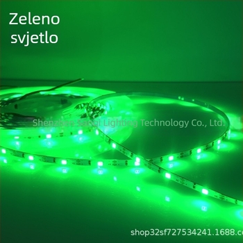 Ultra-tanka LED traka širine 3 mm, 5 V, 60 LED, regulacija svjetla, za makete i ručne radove