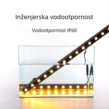 IP68 vodootporno zidno wall washer svjetlo za vanjsku rasvjetu, RGB osvjetljenje fasade, podvodna LED traka, duljina 1000 mm