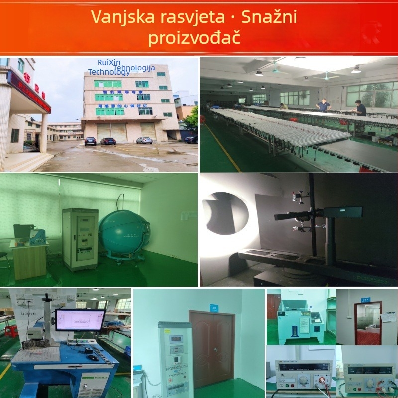 LED vanjsko linearno svjetlo, vodootporno, RGB konturno svjetlo za vanjski zid i cijev ograde