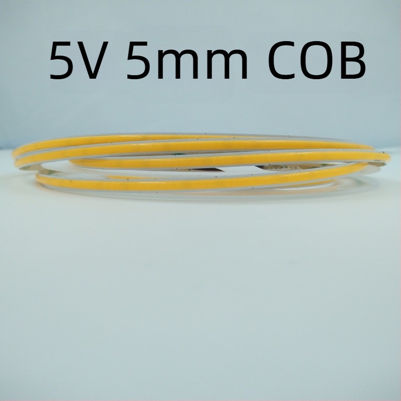 COB LED trak, 320 LED, 5V niski napon, profil kanala 5mm/8mm, DIY rasvjeta, rezanje, regulacija osvjetljenja