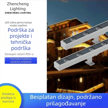 512 LED zidno pranje RGBW – vanjsko osvjetljenje zgrade, kontura zida i svadbena pozadina, 24V