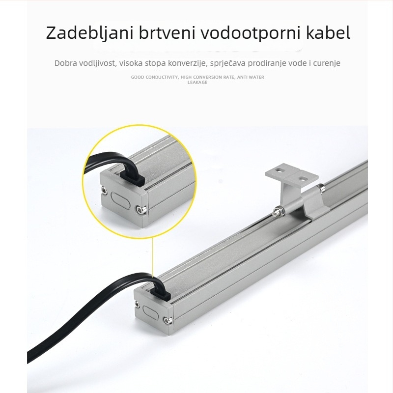 512 LED zidno pranje RGBW – vanjsko osvjetljenje zgrade, kontura zida i svadbena pozadina, 24V