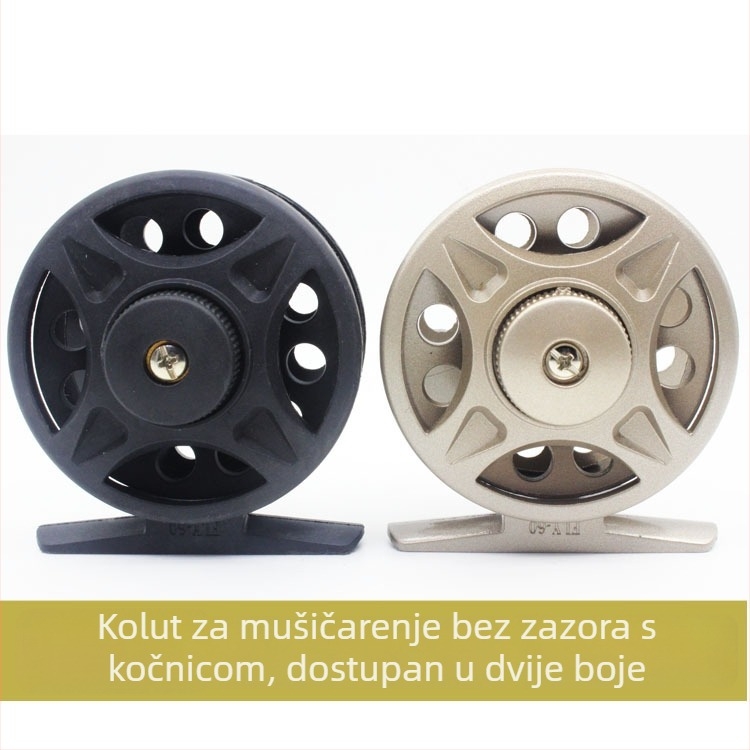 Plastični muha-navijač za ledni ribolov s regulatorom