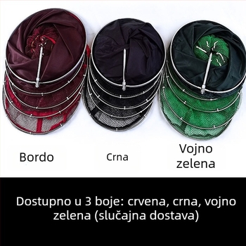 Debela mreža za zaštitu riba s dvostrukim prstenom, brzo sušenje