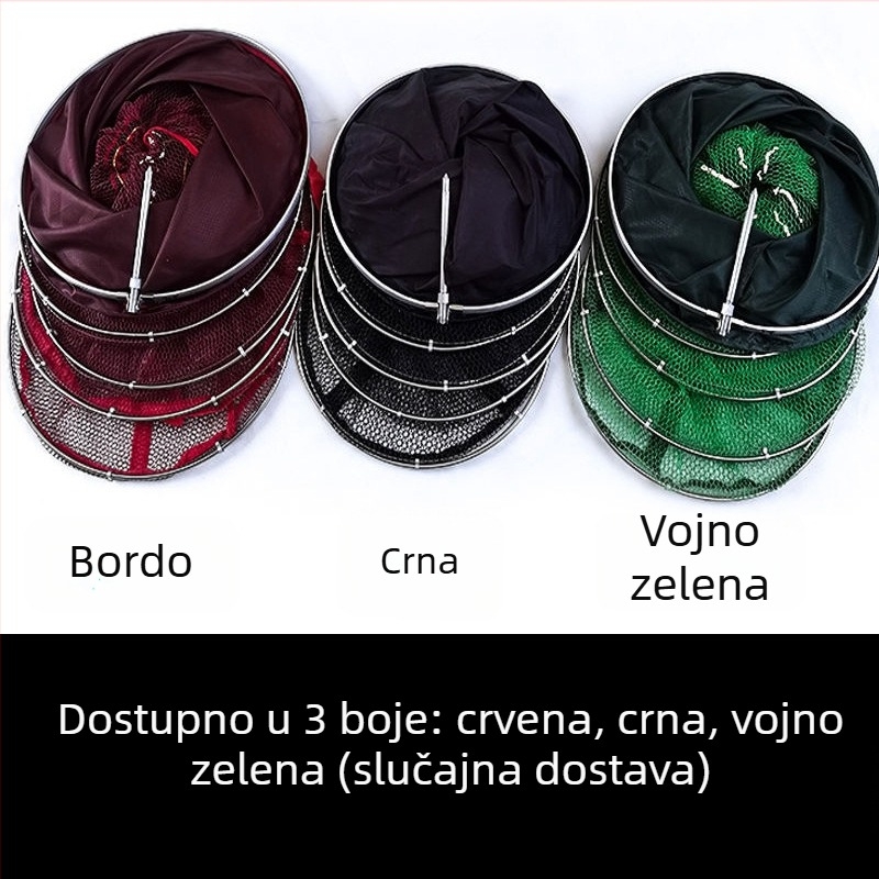 Debela mreža za zaštitu riba s dvostrukim prstenom, brzo sušenje
