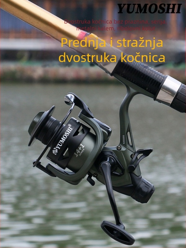 KX serija špule s prednjom i stražnjom kočnicama, dvostruka kočnica