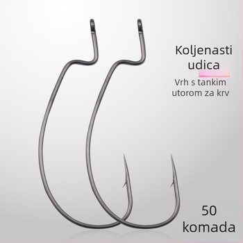 Model 9003 Crank udica s tankim žicom za morski ribolov – meki mamac