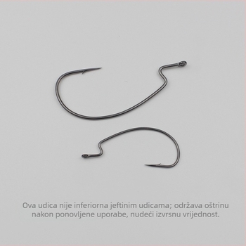 Model 9003 Crank udica s tankim žicom za morski ribolov – meki mamac