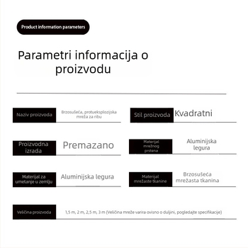 Kvadratna zaštitna mreža za ribe s debelim premazom mreže, anti-zakačivanje, brzo sušenje za potoke