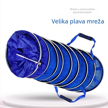 Plavi usni prsten od aluminijske legure s ljepilom za zaštitu ribarstva