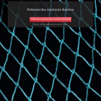 Ručna tkana mreža za ribolov s debelim koncem, najlonska nit mreže, teška mreža za ribarske trgovce