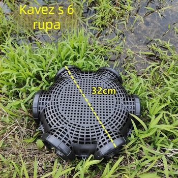 Kavez za ulov úhora s 3/6/8 rupa – klopka za úhor, šaran i kozice